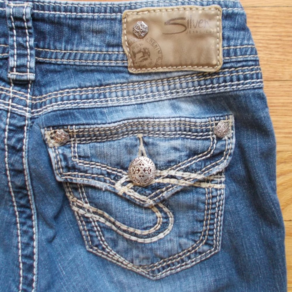 Silver SUKI SURPLUS CAPRI Size W24